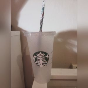 NEW Starbucks 2022 Holiday Red & Green Glitter Infused